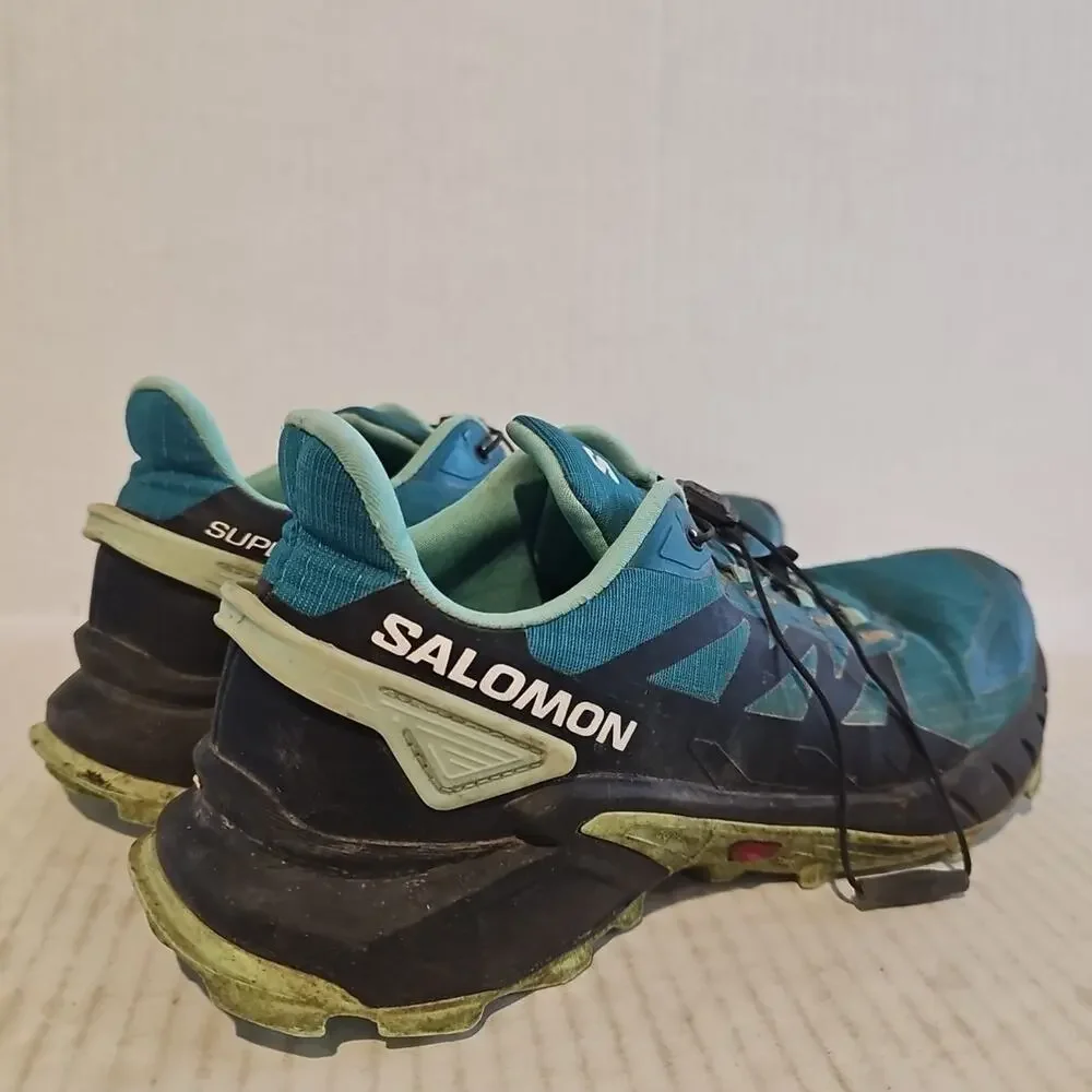 Salomon Supercross 4 Women's Running Shoe Teal size US 9